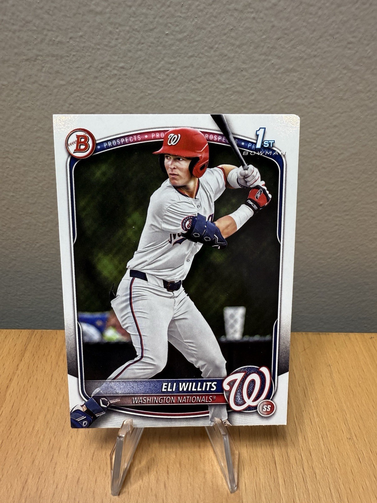 2025 Bowman Draft Eli Willits 1st Bowman Paper #BD-1 Washington Nationals