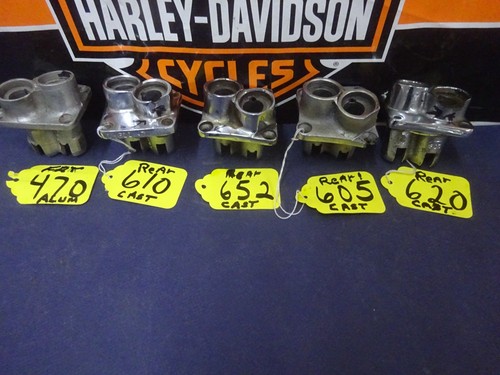 VINTAGE Harley PANHEAD SHOVEL WHOLE LOT of USED INR CHROME & PLAIN LIFTER BLOCK