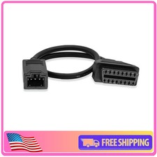 OBD1 to OBD2 Adapter Cable for Honda 3 Pin to 16 Pin Diagnostic Scanner Conne...