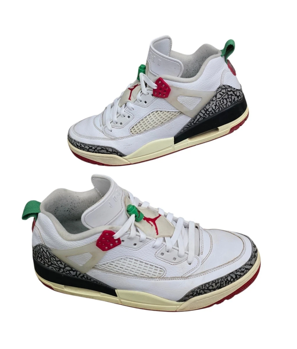 Nike Air Jordan Spizike Low SE Schuhe Herren Größe 12 weiß Varsity Red IM7425 100