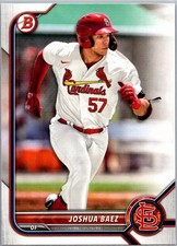 2022 Bowman Draft #BD-76 Joshua Baez St. Louis Cardinals