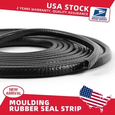 20FT U-Shape Car Rubber Seal Trim Molding Strip Door Edge Guard All Weather New