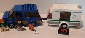 LEGO 60117 CITY: Van & Caravan Used Complete Only with Manual #2 No Box or Man 1