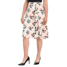 NWT Ted Baker Women's Floral Ruffle Skirt, Pink /Blue-S,M,L