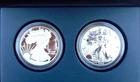 2012 S American Silver Eagle San Francisco 2 Coin Proof & Reverse Proof Set