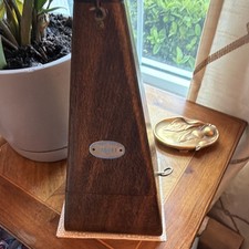 Paquet Maelzel Mechanical Analog Metronome Brown Wood Case for Piano/Violin