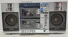 Vintage Emerson CTR-949 AM/FM Stereo Dual Cassette Player Boombox - PARTS ONLY