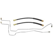 Rear Axle Brake Lines And Caliper Hoses 2002-04 Dodge Dakota 4wd Stainless 4pc Rear Axle Brake Lines And Caliper Hoses 2002-04 Dodge Dakota 4wd Stainless 4pc
