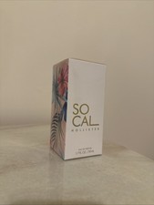 Hollister So Cal SoCal Eau de Parfum Fragrance Perfume Spray 1.7 oz SEALED Box