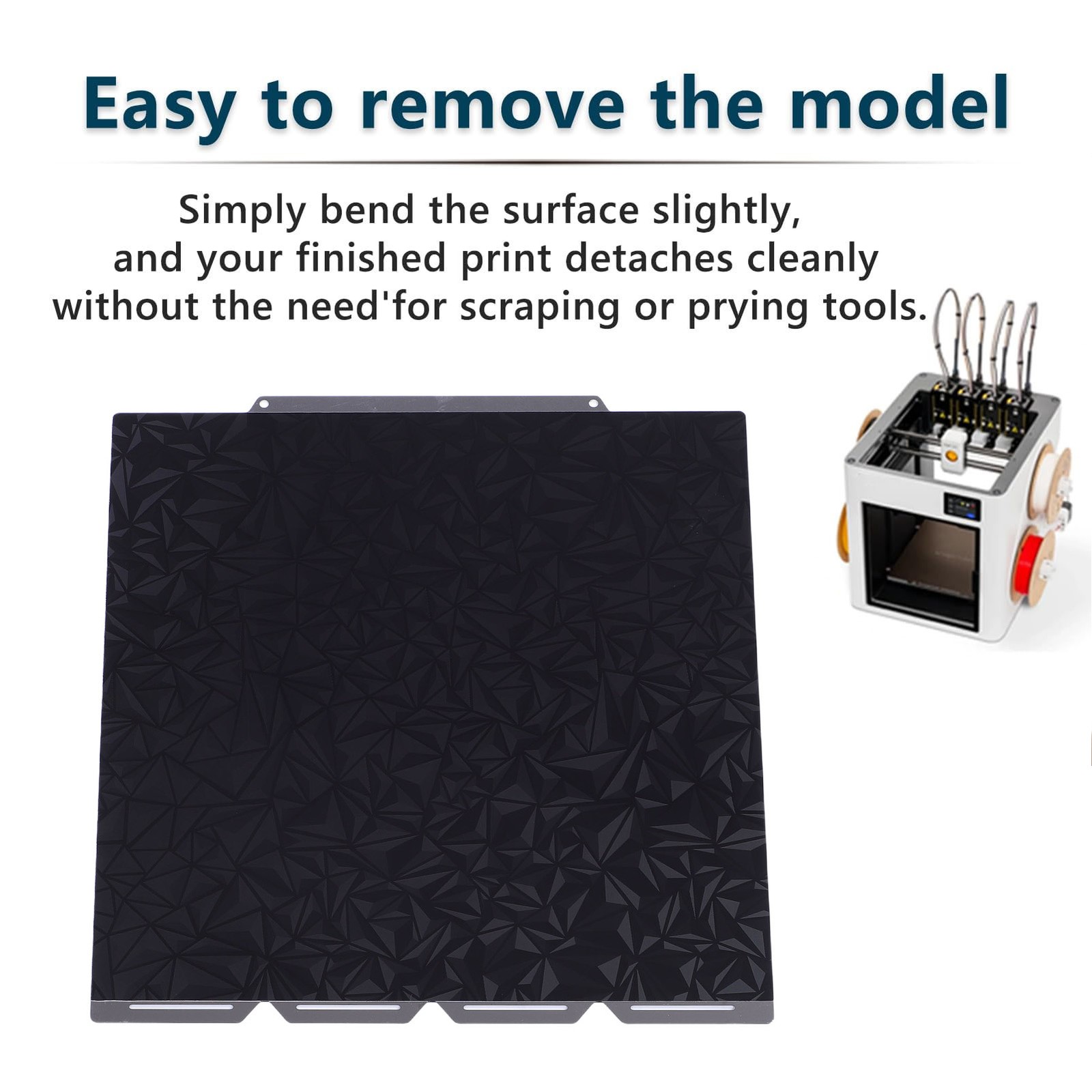 ↑Smooth Build Plate High Temperature Proof For Snapmker U1 3D Printer