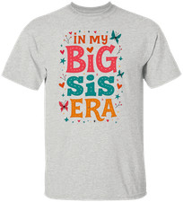 In My Big Sis Era Design - Cute Retro Big Sister Gift Idea Youth T-Shirt
