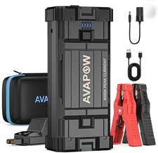 Car Jump Starter, 4000A Peak 27800mAh Battery Jump Starter.l