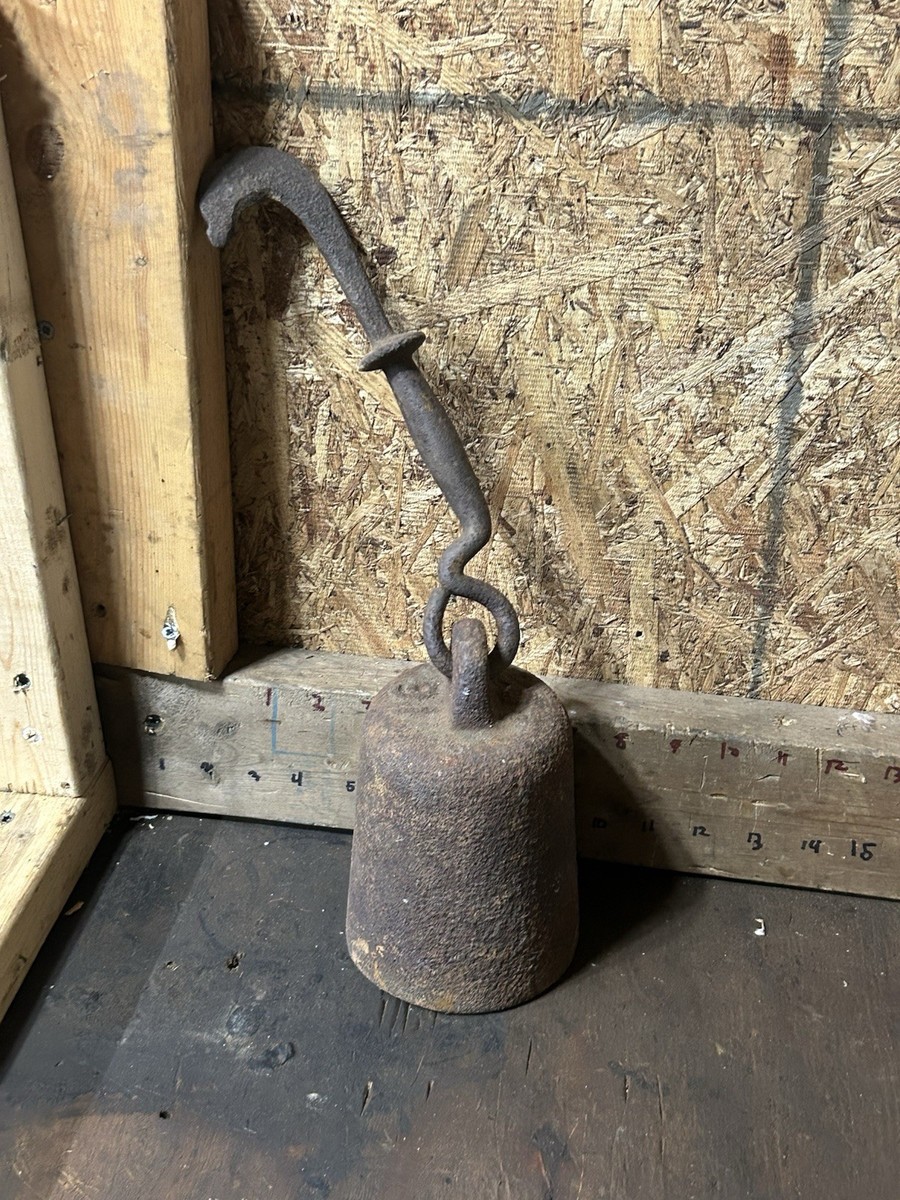 tobacco scale Vintage Antique Tobacco Cotton Meat Scale Counter Weight 16lbs