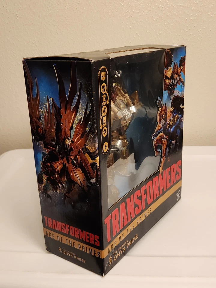 Hasbro Transformers Age of the Primes Leader Class Onyx Prime AOTP Nuevo en mano Foto 3 de 4
