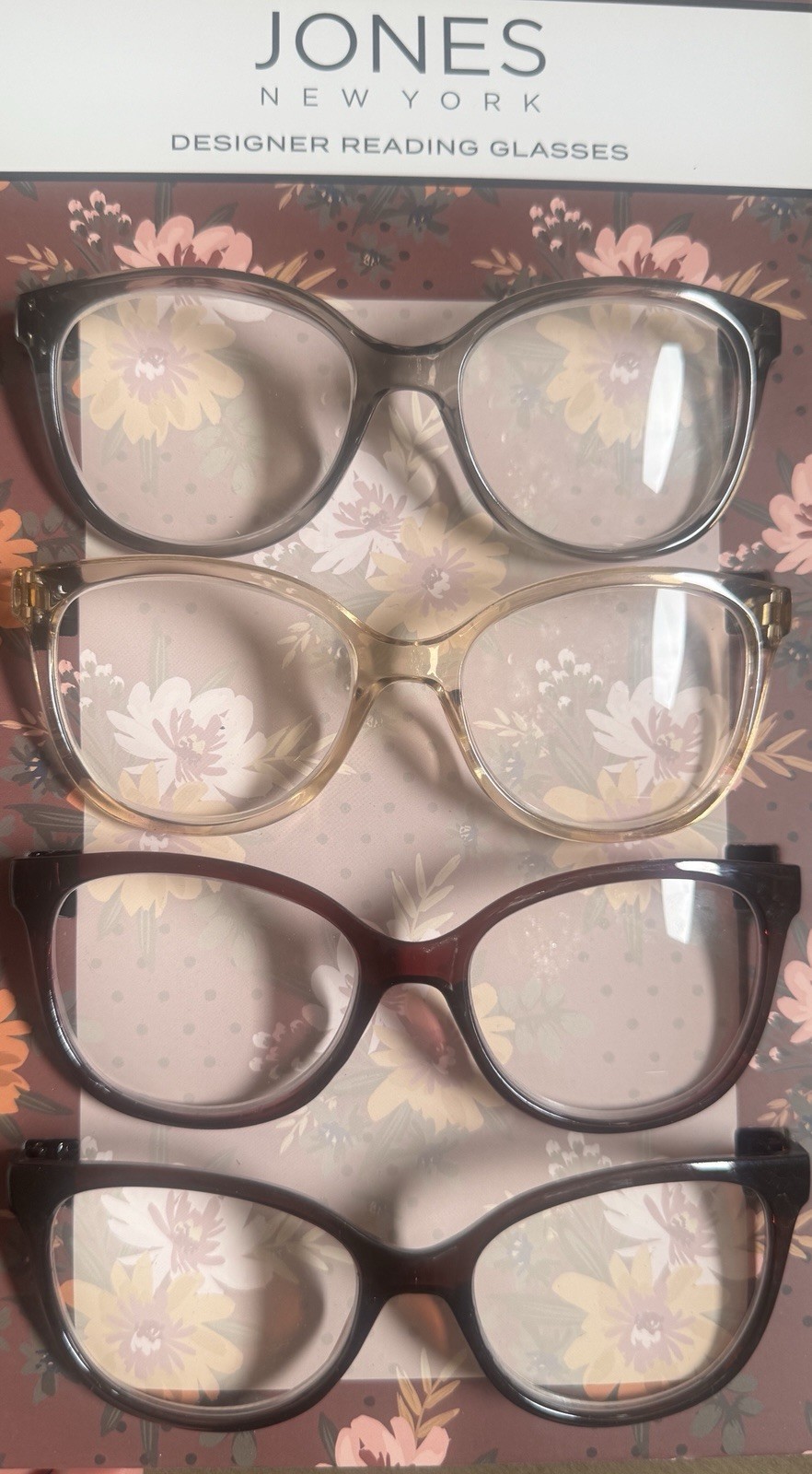 4 Adult Jones New York Quality Readers Reading Glasses 6890₽