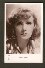 Greta GARBO  carte postale vintage CINEMA nb Ed.CE  ph.- MGM  RARE