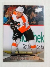  2011-12 Upper Deck #236 Erik Gustafsson YG RC Young Guns Philadelphia Flyers
