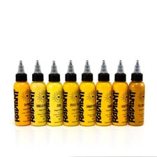 RADIANT COLOR TATTOO INK - Yellow Inks