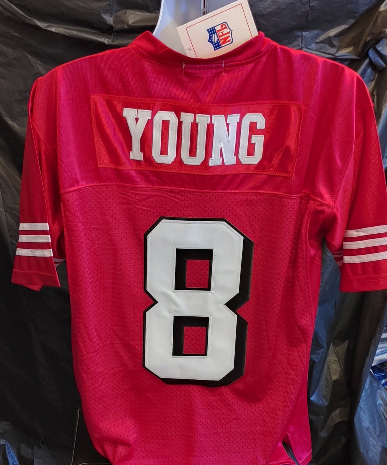 steve young throwback jersey