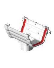 Freeflow 135mm Ogee Gutter Fittings in White
