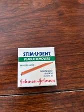STIM-U-DENT PLAQUE REMOVERS MINT FLAVOR
