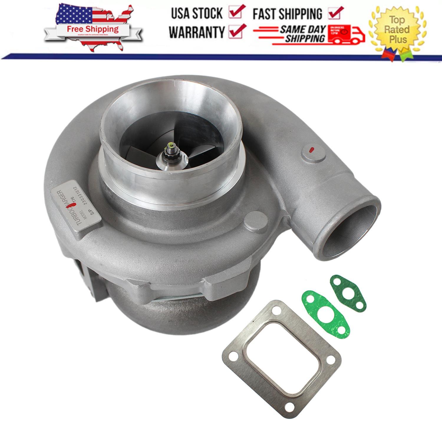 T76 Turbo Turbocharger Turbocharger T4 .96 A/R Trim 600+ HP 76mm Compressor USA