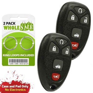 2 Replacement For 2010 2011 2012 Chevy Malibu Keyless Entry Key Fob Shell Case Ebay