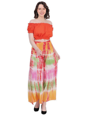 Women's Hippie Tie Dye Wide Bottom Harem Pants Wholesale Lot 10 Pcs Mix