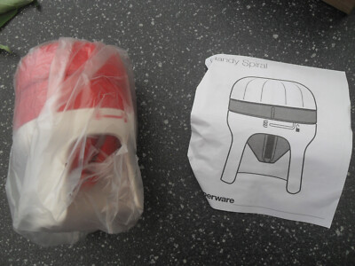 TUPPERWARE Profi Spiralino Spiralschneider Spiralizer Zoodle Zucchini Nudeln NEU