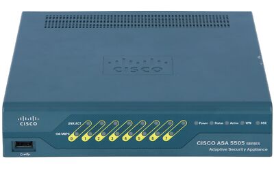 CISCO - ASA5505-SSL10-K9 - ASA 5505 VPN Edition w/ 10 SSL Users, 50 FW Users, 3D