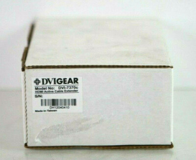 New DVIGear DVI-7370c Active Cable HDMI Extender A801