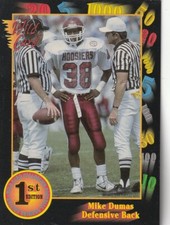 FREE SHIPPING-MINT-1991 Wild Card Draft #65 Mike Dumas