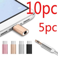 Type C to 3.5mm Jack Converter Earphone Audio Adapter Cable Headphone Aux Plug