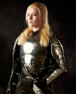 Medieval Knight Female Fantasy Full Armor, Lady Cuirass Costume Armor Suit Gift