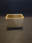 Haeger Planter 3878 Sage Celadon Green Speckled Rectanglar Sticker Vintage USA