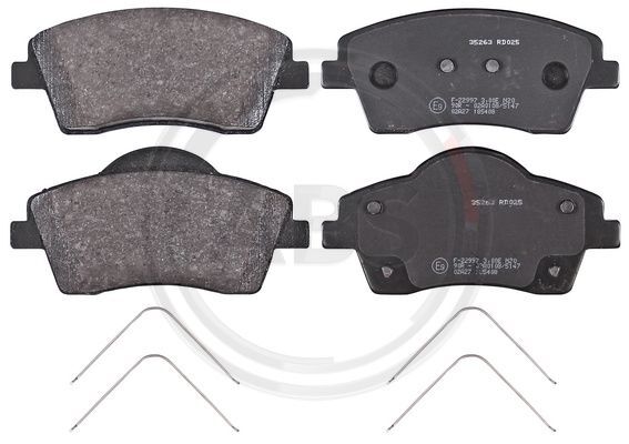 35263 A.B.S. Brake Pad Set, disc brake for VOLVO