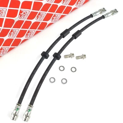 2x FEBI Bremsschlauch vorne für VW Golf 4 AUDI A3 SEAT Leon SKODA Octavia
