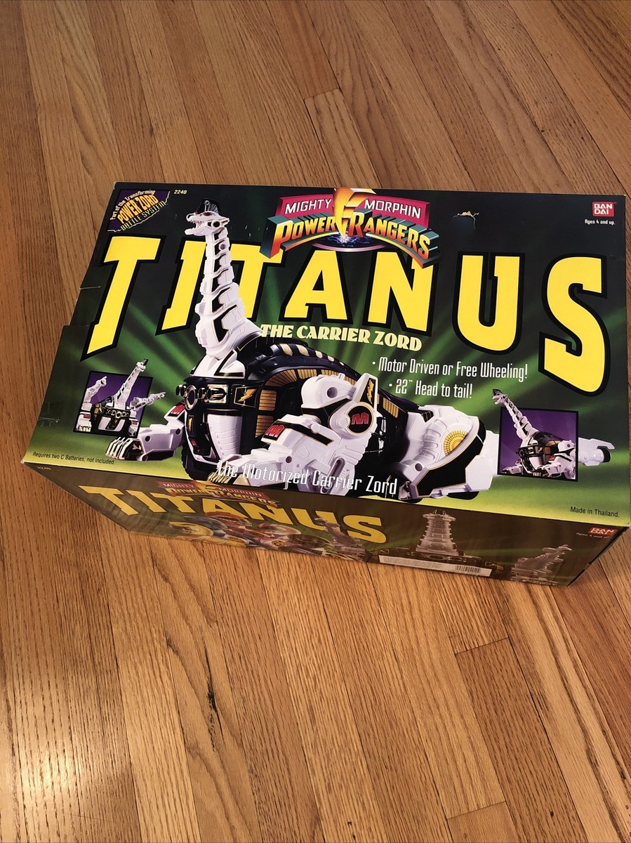 1993 Bandai 2240 Titanus Mighty Morphin Power Rangers The Carrier
