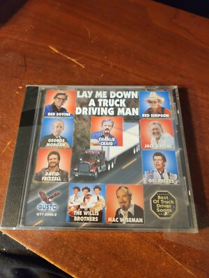 LAY ME DOWN A TRUCK DRIVIN' MAN VARIOUS ARTISTS  STILL SEALED CD