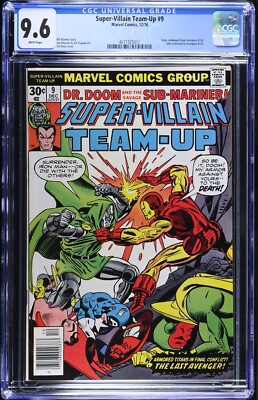 Super-Villain Team-Up #9 (Marvel Comics) CGC 9.6 Iron Man vs Dr. Doom