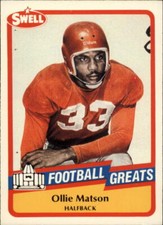 1989 Swell Greats #93 Ollie Matson