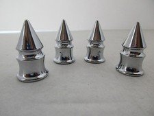 Spike Tire Valve Stem Caps Car Truck Hot Rod Rat Rod Motor Cycle 4 Pc.set 70038 Spike Tire Valve Stem Caps Car Truck Hot Rod Rat Rod Motor Cycle 4 Pc.set 70038