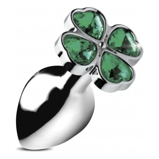 Lucky Clover Anal Plug En Oferta Lucky Clover Gem -Plug Anal Grande, Trebol Plata