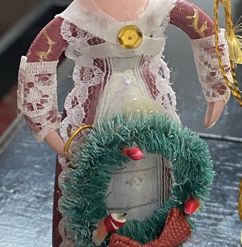 Vtg Sears Traditional America Ornament Christmas Around the World Sweden Wooden - Picture 5 of 7