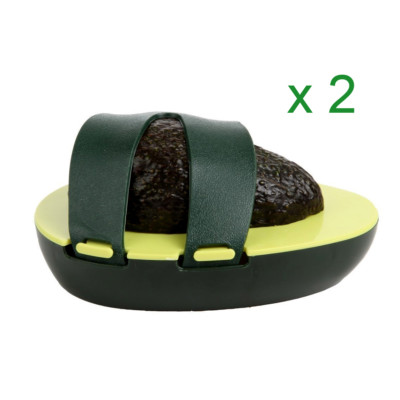 Avocado Essential Tool - Holder Storage Preserve Saver Stay Fresh - 1x, 2x, 4x