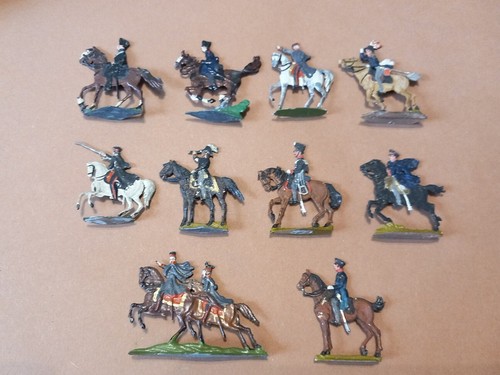 Plats d'étain 30mm de cavalier de François 1er. - Maquettes et Figurines