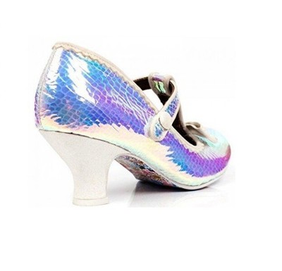 irregular choice lazy river white