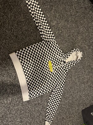 Childish Checked Hoodie TGF Bro Mens Small UK