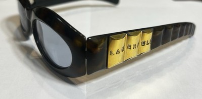 Vintage Karl Lagerfeld  4104 04 Made in France Tortoiseshell Rare Designer