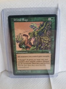 Magic: The Gathering – Primal Rage (Furia Primordiale) – Carta Singola Non Comune – Set Stronghold (STH) – Gioco Di Carte Collezionabili - 4